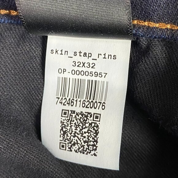 Mott & Bow Jeans 32 x 32 Measures 31 x 31.5 Blue Slim Staple Rinse Stretch and - Picture 8 of 13